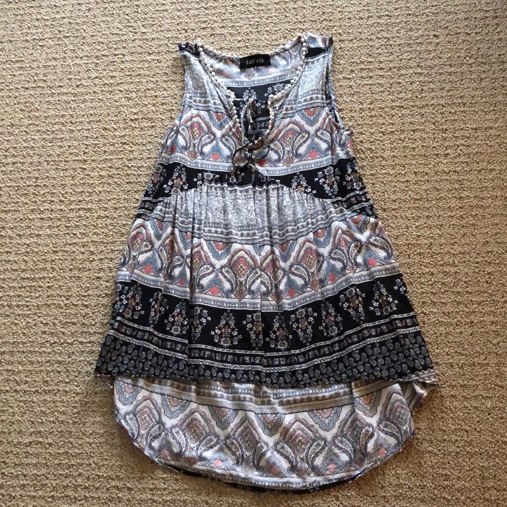 flowy, tank top